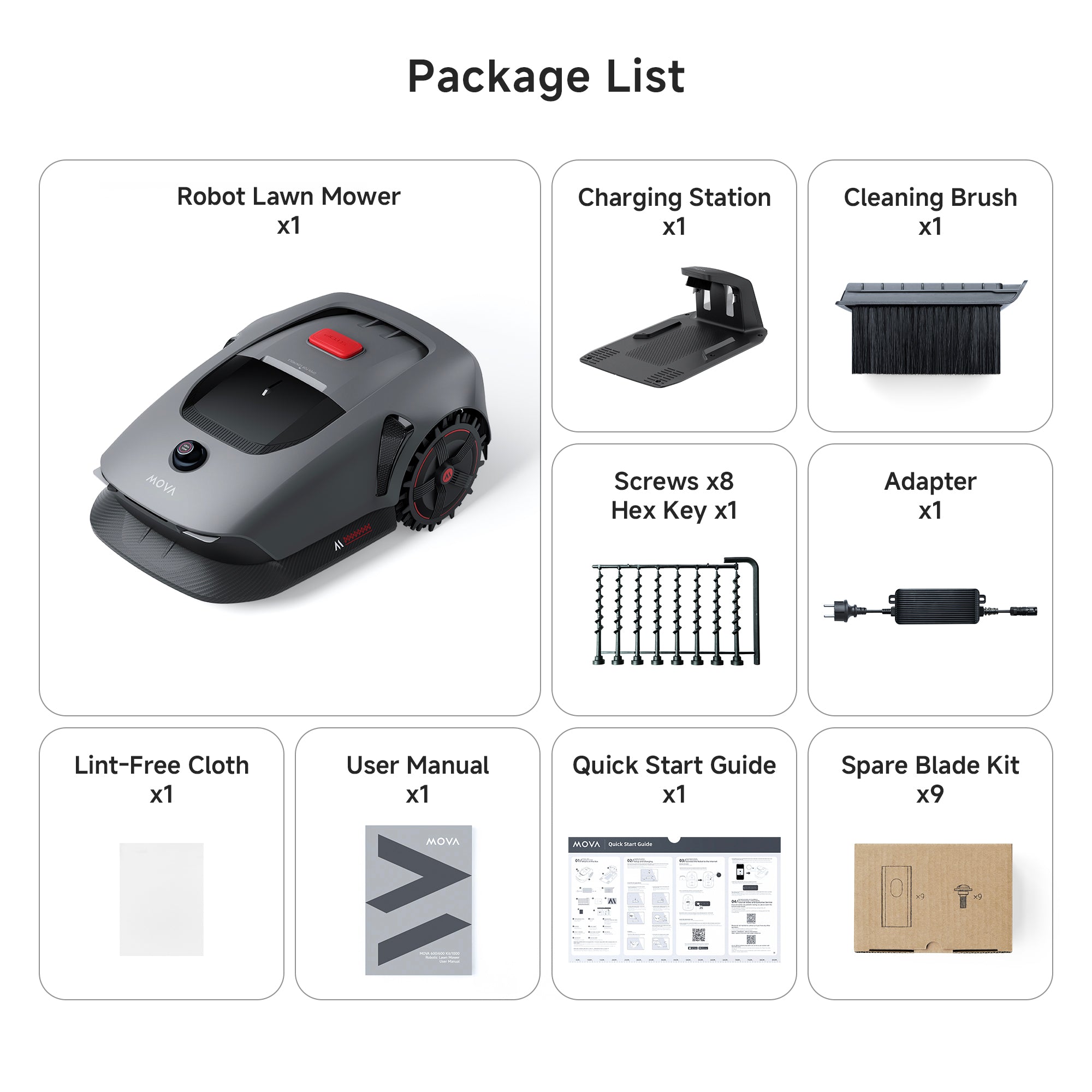 MOVA 1000 Robot Lawn Mower