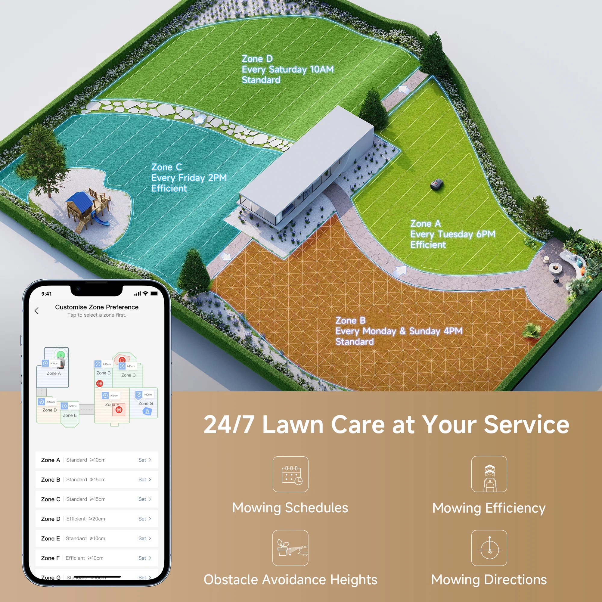 MOVA 600 Robot Lawnmower