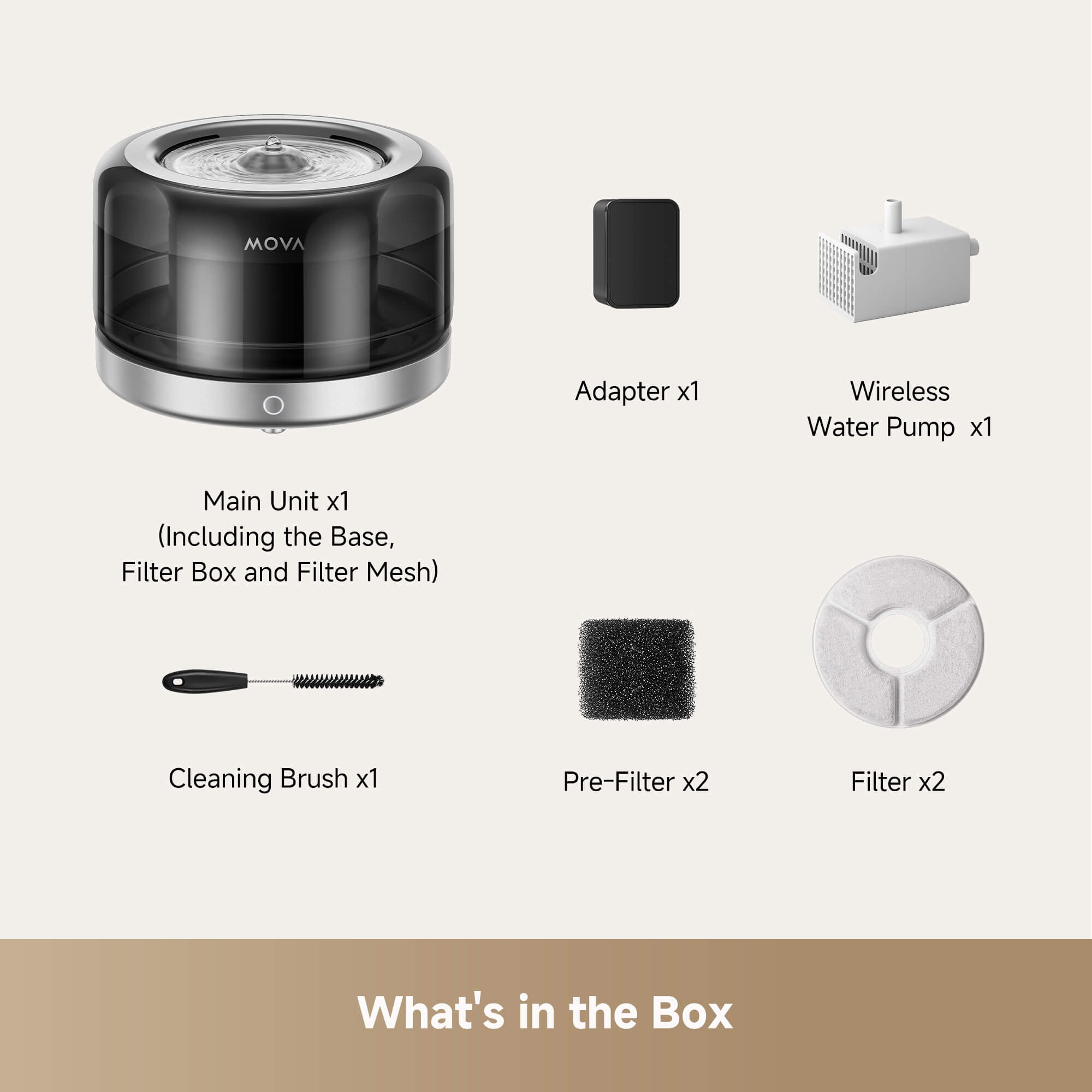 MOVA WF20 Pro Pet Water Fountain