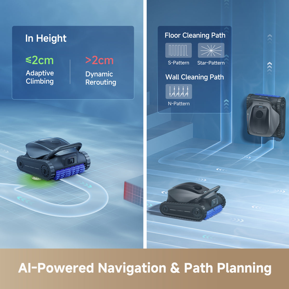 MOVA Diver A10 Robotic Pool Cleaner