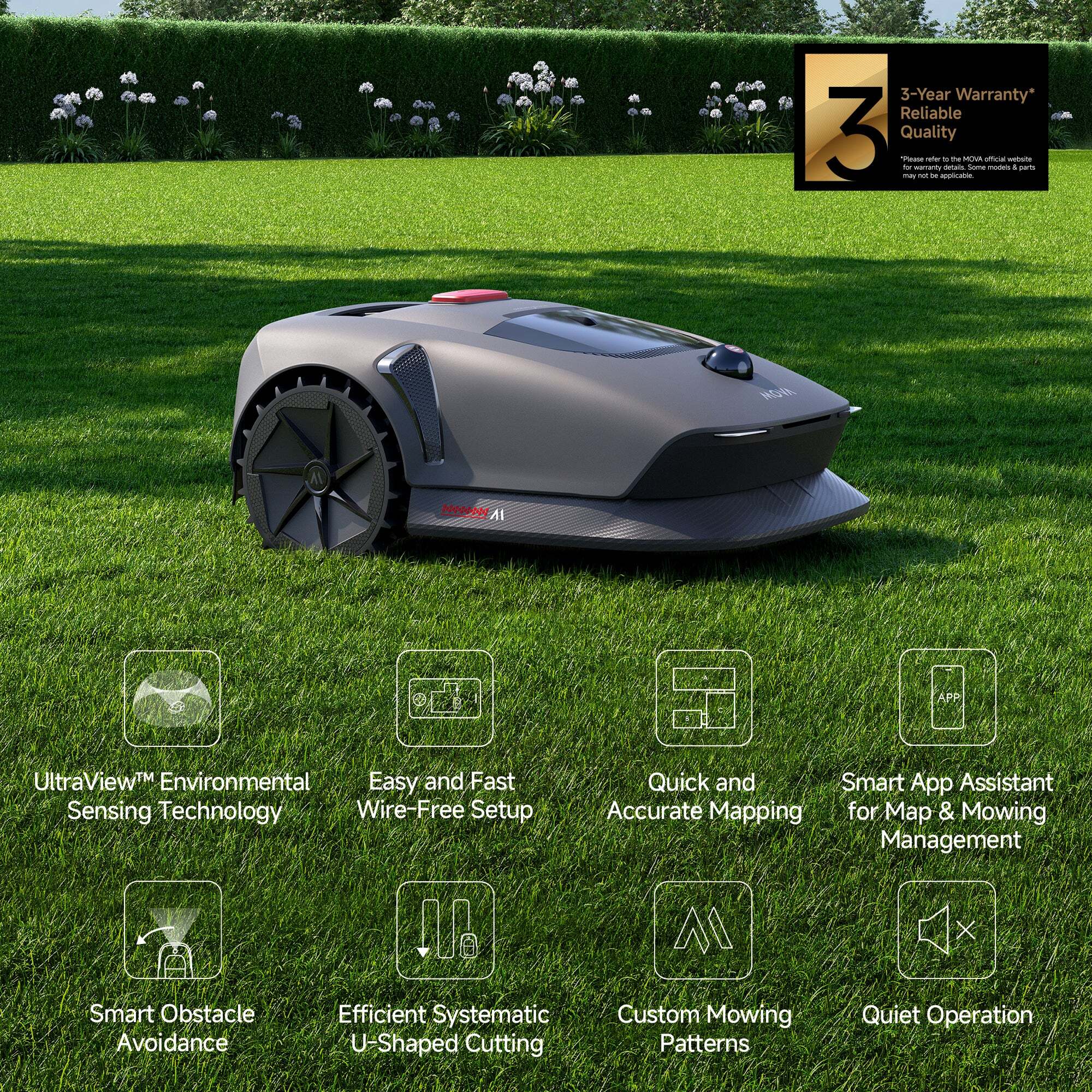 MOVA 1000 Robot Lawnmower