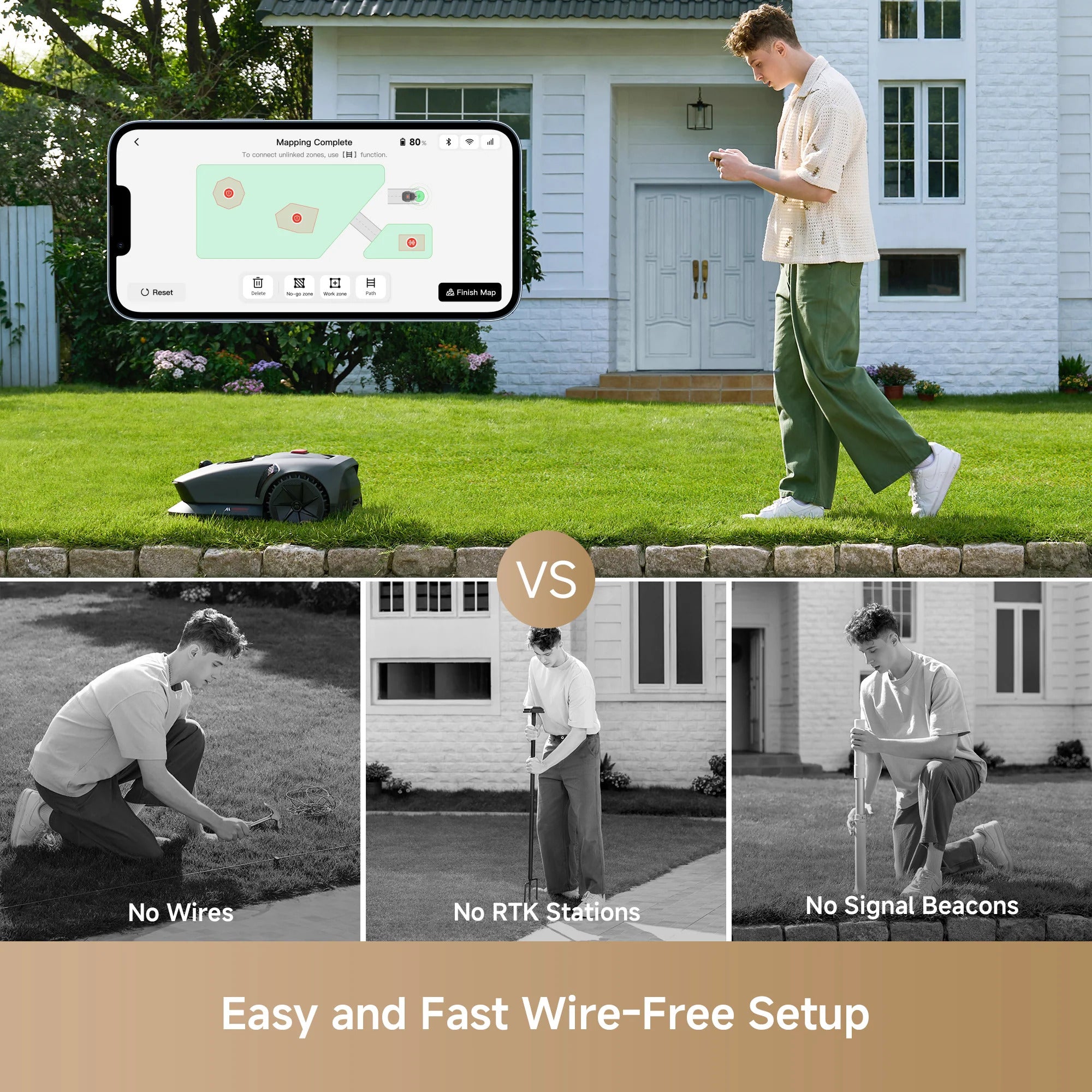 MOVA 1000 Robot Lawnmower