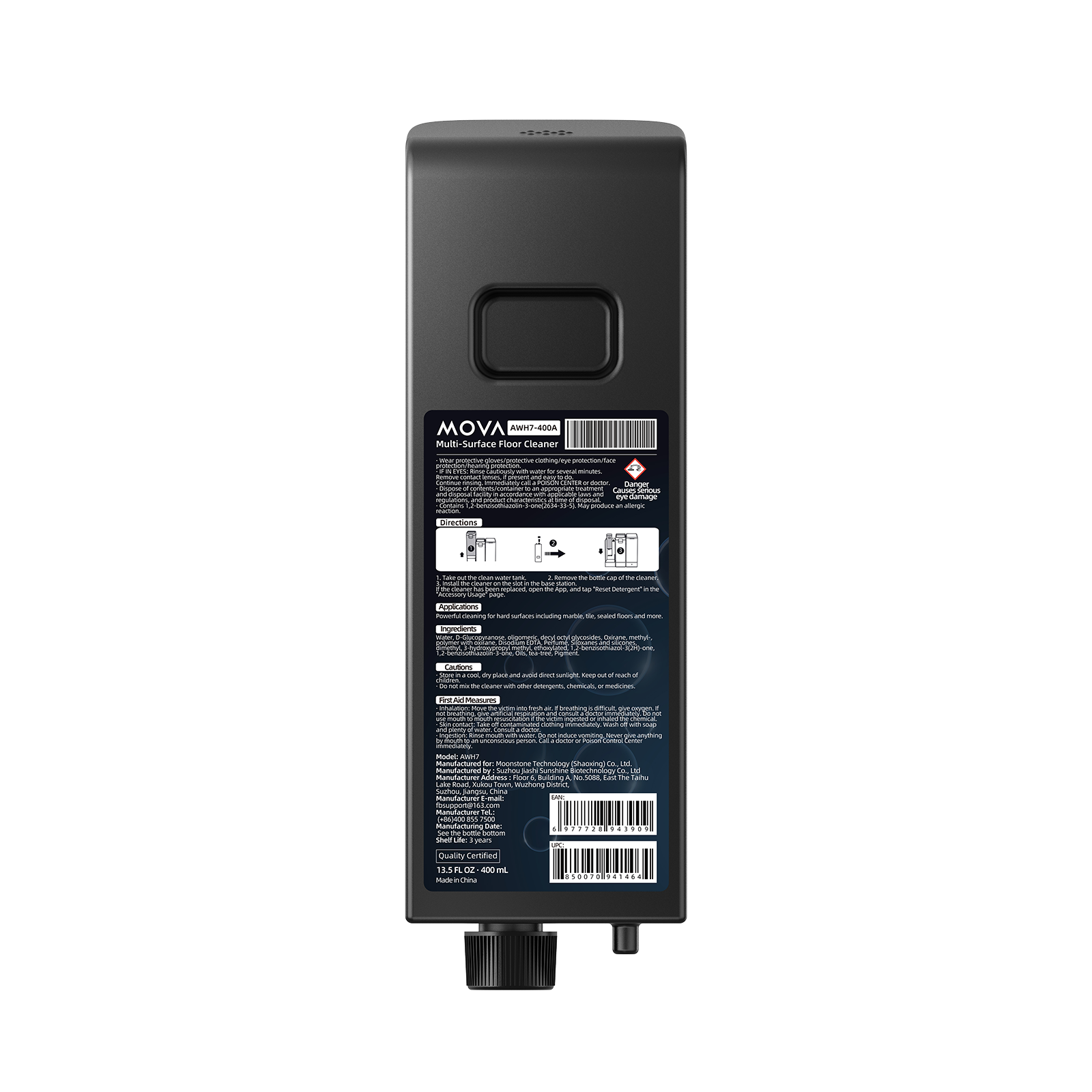 MOVA Multi-Surface Floor Cleaner 400ml for Z50 Ultra