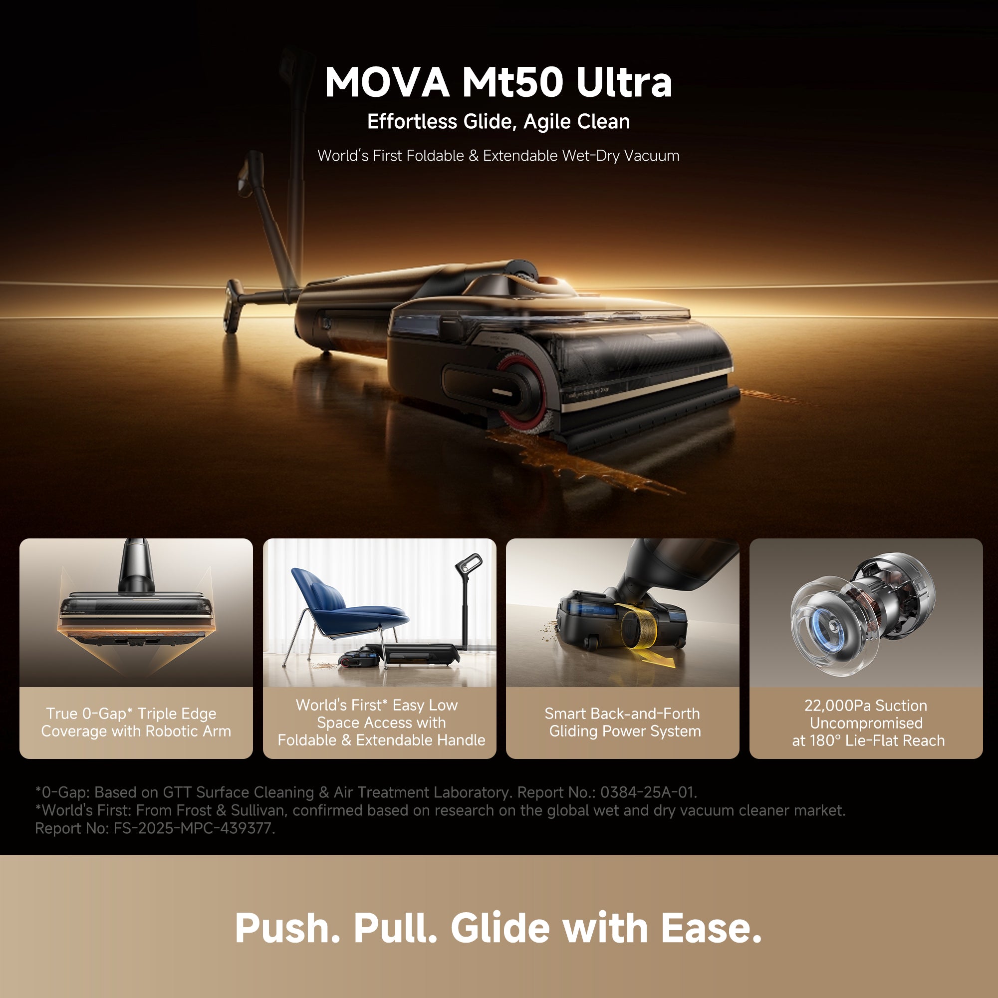 MOVA M50 Ultra Wet and Dry Hard Floor Cleaner